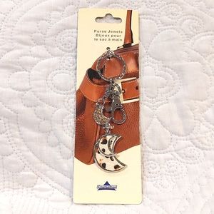2/$10 Moon Purse Charms or Fancy Keychain NWT